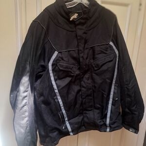 Alpinestars Black and Gray Jacket